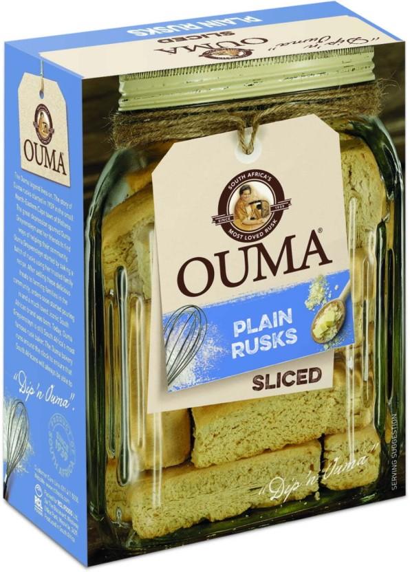 Ouma Sliced Plain Rusk (12 x 450 g)