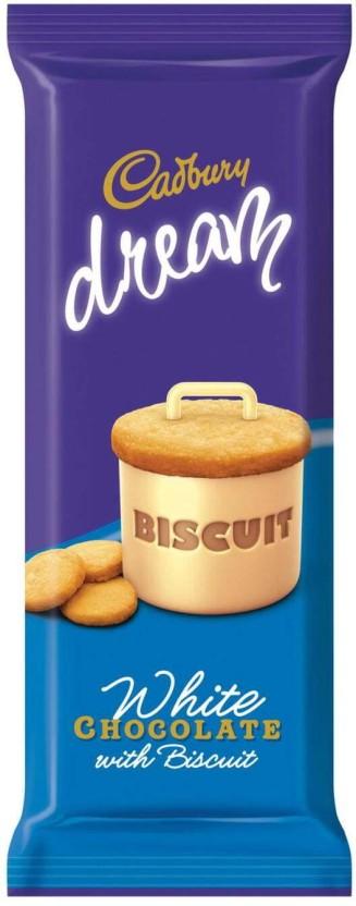 Cadbury White Chocolate Chocolate Chip Biscuit (80 g, Pack of 24)