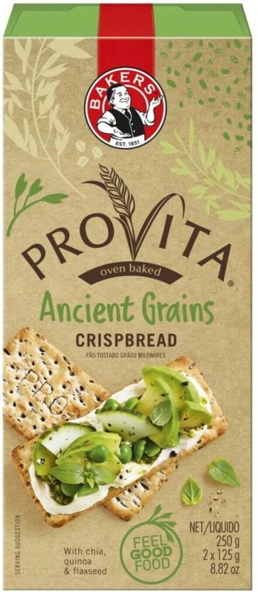 Bakers Provita Ancient Grains Crispbread Bakery Biscuit (250 g)