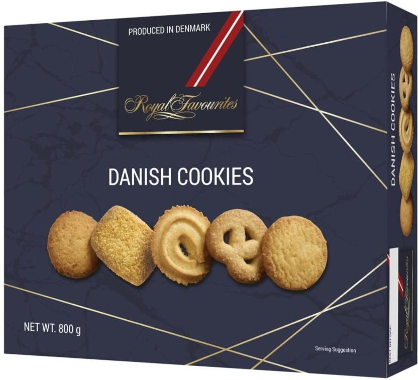 Royal Favourites Danish Cookies (800 g)