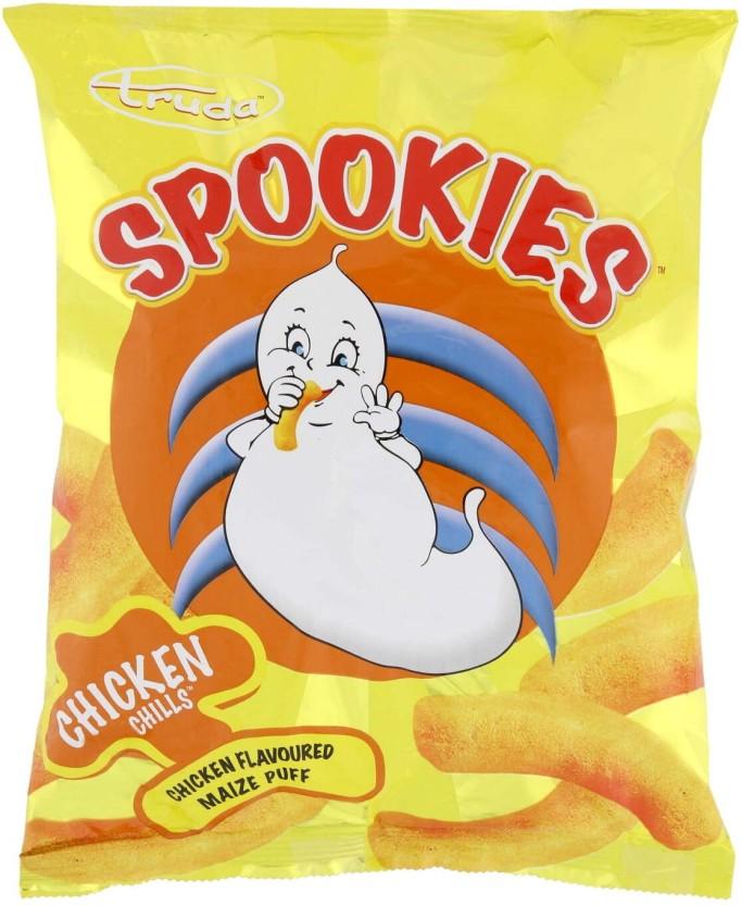 Spookies Chicken Chills Maize Puffs Puffcorn (12 x 50 g)