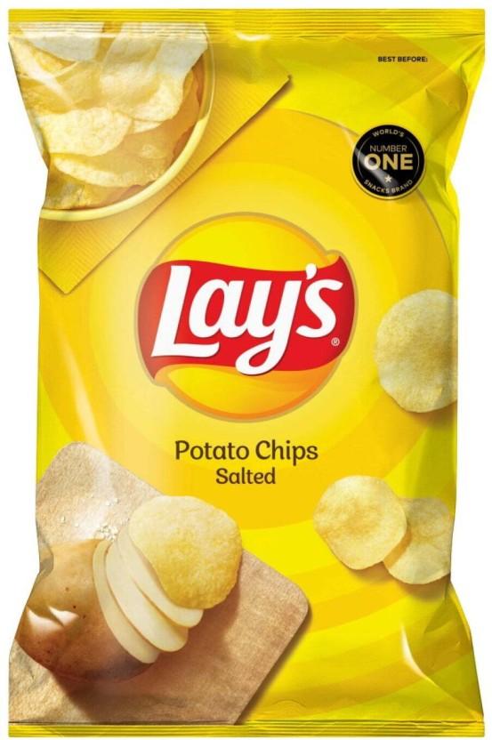 Lay's Salted Potato Chips (1 x 120 g)