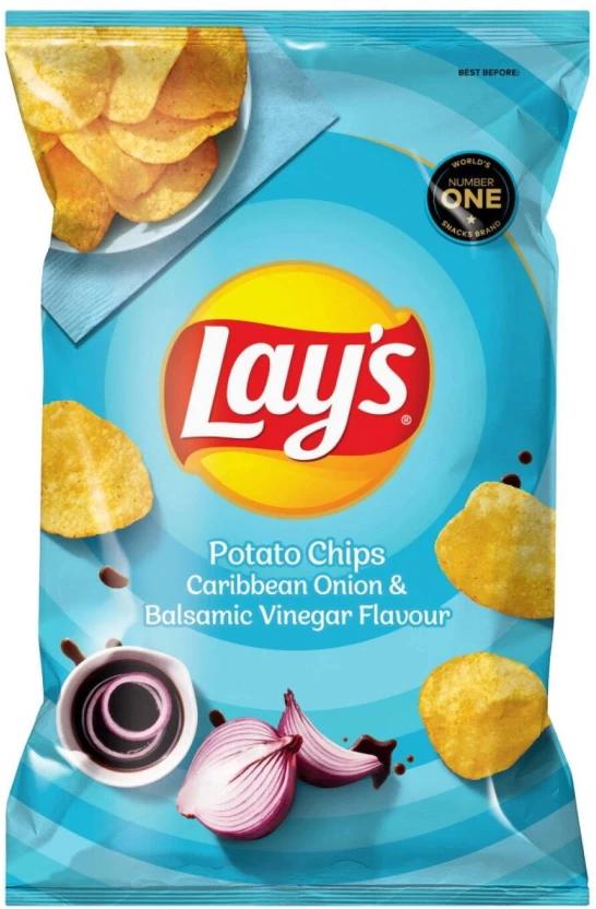Lay's Caribbean Onion & Balsamic Vinegar Chips (1 x 120 g)