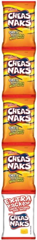 Willards Cheese Flavoured Maize Snack Chips (5 x 22 g)