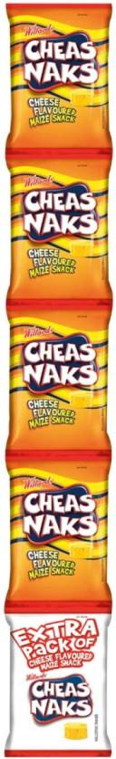 Willards Cheese Flavoured Maize Snack Chips (5 x 22 g)