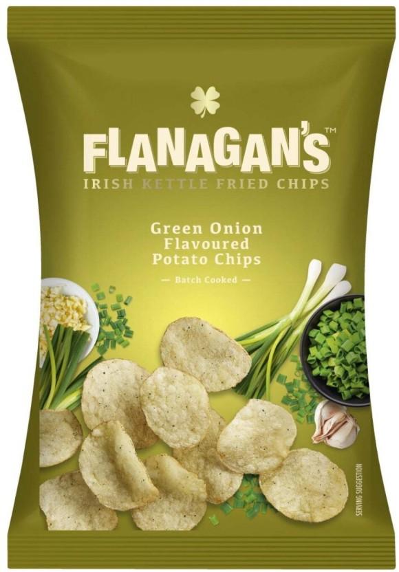 Flanagan's Green Onion Chips (1 x 120 g)
