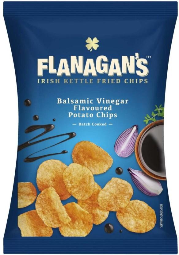 Flanagan's Balsamic Vinegar Chips (1 x 120 g)