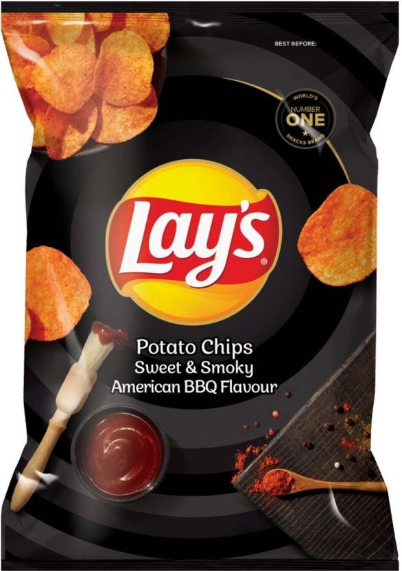 Lay's Sweet & Smokey American BBQ Chips (48 x 36 g)
