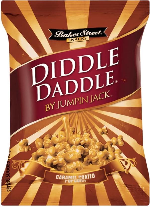 Diddle Daddle Coated Caramel Popcorn (45 g, Pack of 48)