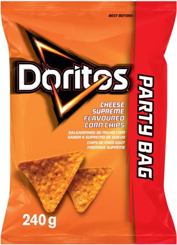 Doritos Cheese Supreme Flavoured Corn Nachos (12 x 230 g)