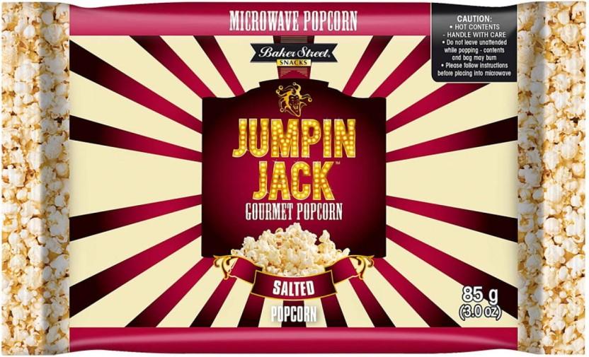 Jumpin Jack Microwave Gourmet Salt Popcorn (85 g)