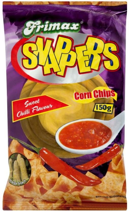 Frimax Sweet Chilli Flavour Corn Chips (1 x 150 g)