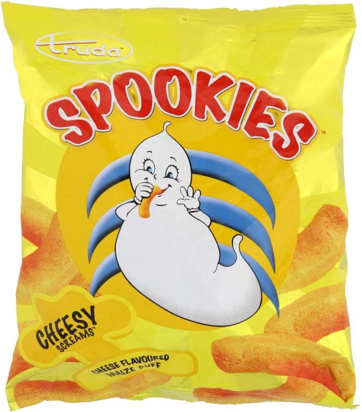 Spookies Pele Pele Chilli Tomato Maize Puff Puffcorn (12 x 50 g)