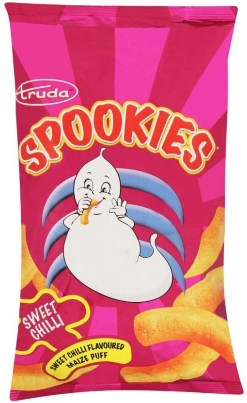 Spookies Sweet Chilli Flavoured Maize Puff Maize Snack (1 x 100 g)