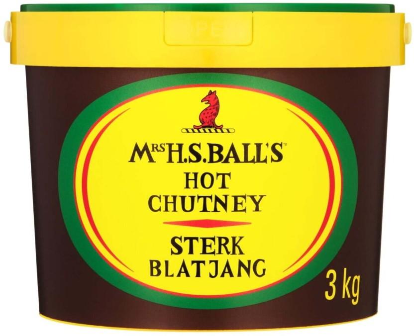 MRS BALL'S Sterk Blatjang Dip (4 x 3 kg)