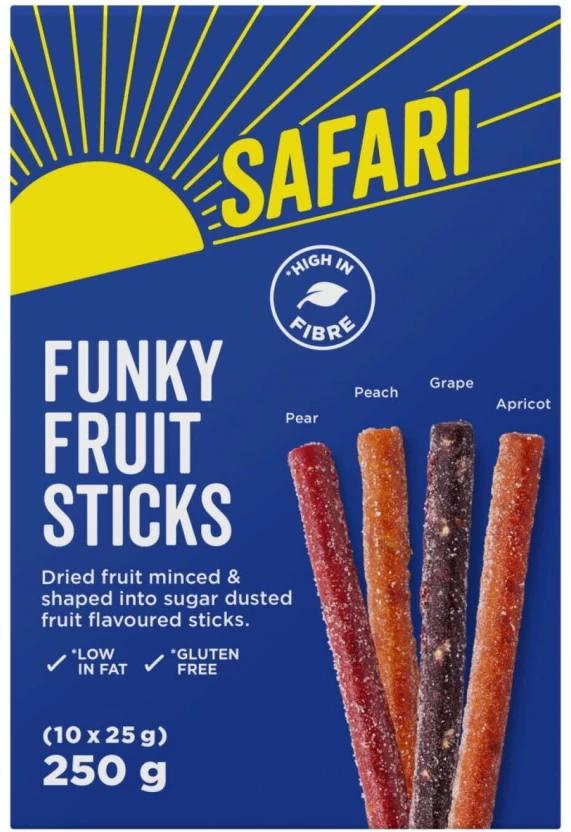 Safari Funky Fruit Sticks (25 g)