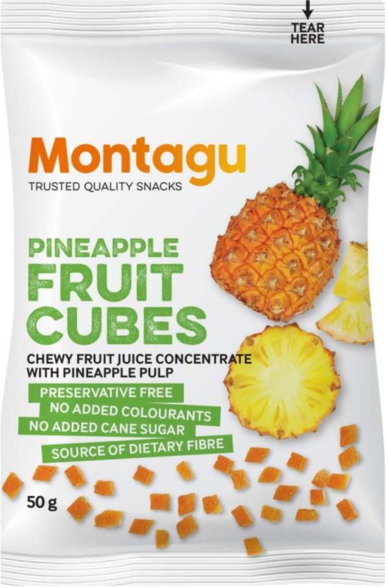 Montagu Fruit Cubes Pineapple (50 g)