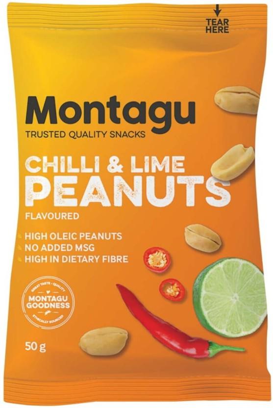 Montagu Chilli & Lime Flavoured Peanuts (50 g)