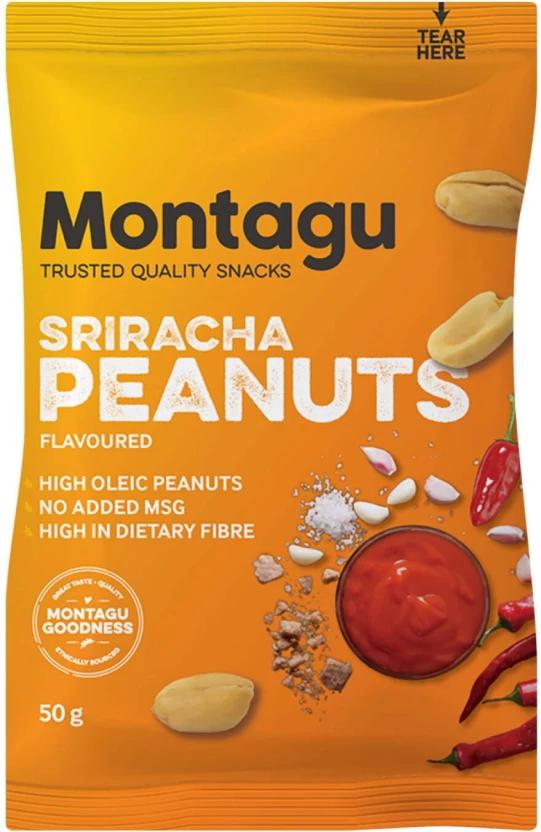 Montagu Sriracha Flavoured Peanuts (50 g)