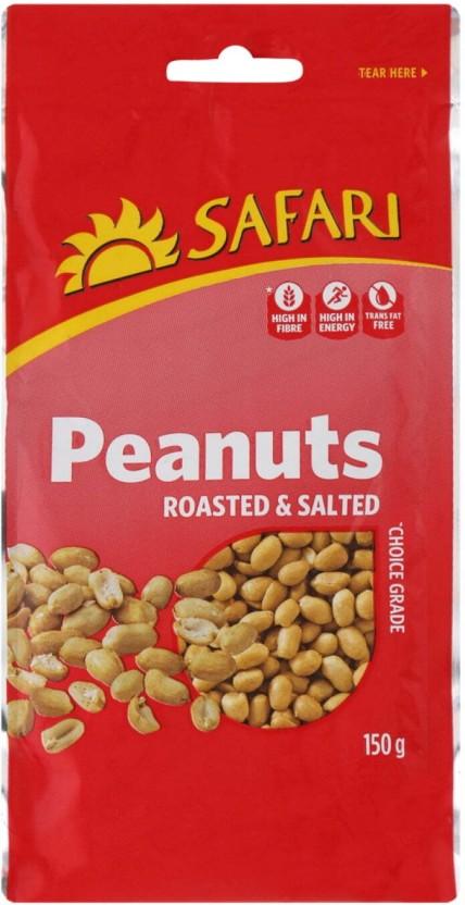 Safari Roasted & Salted Peanuts (150 g)