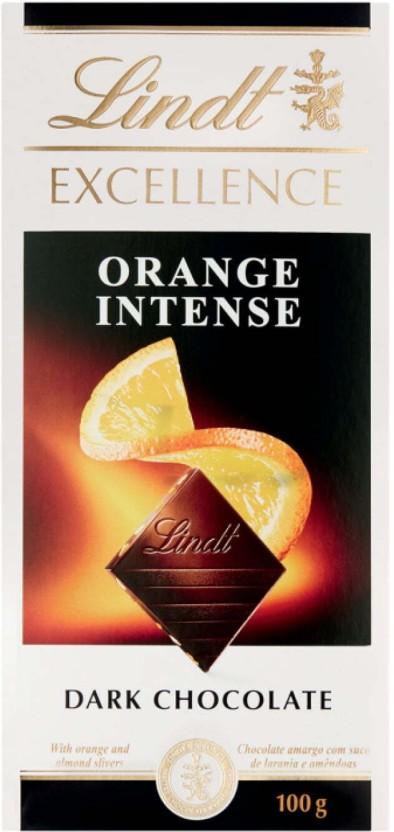 Lindt Excellence Orange Intense Dark Chocolate Dark Chocolate Slabs (100 g)