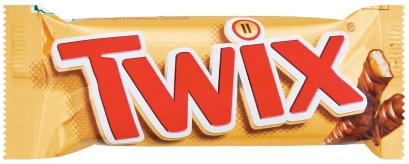 Twix Caramel Biscuit Milk Chocolate Bars (50 g)
