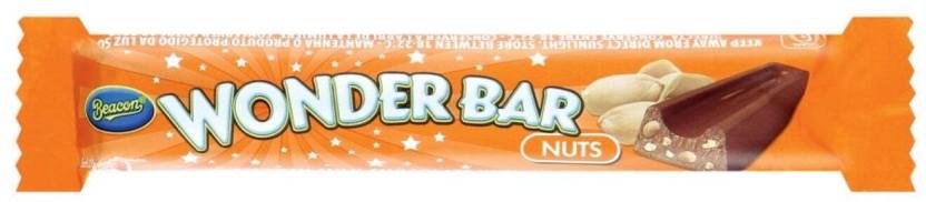 Beacon Wonder Bar Nuts Milk Chocolate Bars (23 g)