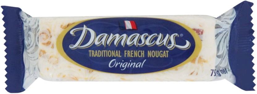 Damascus Traditional French Nougat Orginal Milk Chocolate Bars (75 g)