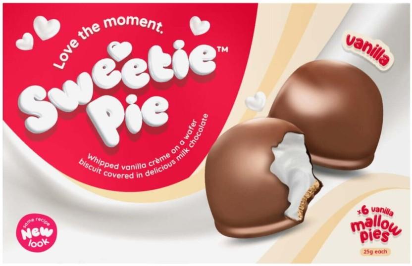 Sweetie Pie Mallow Pies Vanilla Milk Chocolate Bites (150 g)