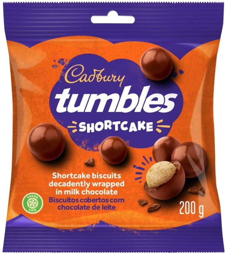 Cadbury Tumbles Shortcake Milk Chocolate Bites (200 g)