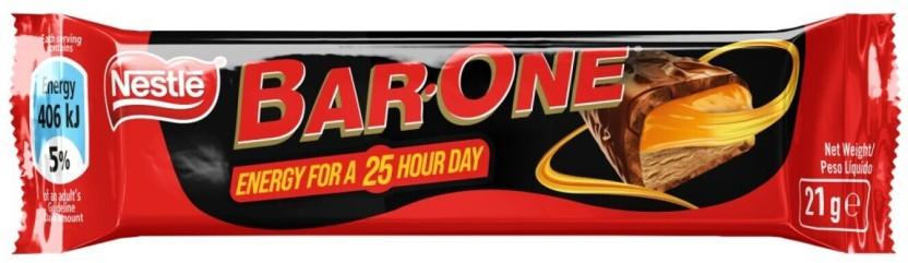 Nestle Bar One Milk Chocolate Bars (21 g)