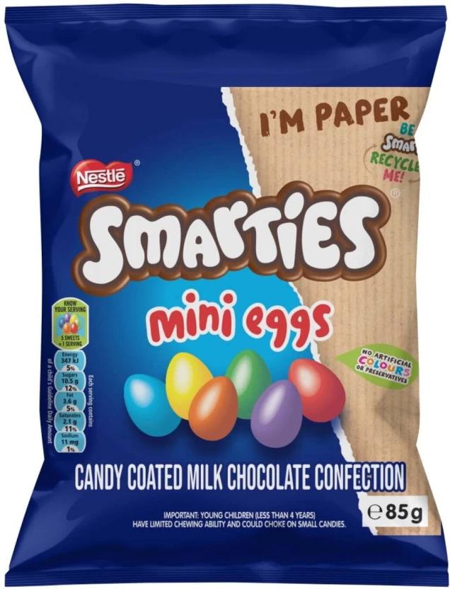 Nestle Smarties Mini Candy Coated Milk Chocolate Truffles (85 g)