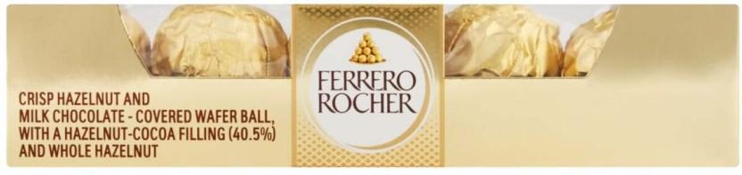 Ferrero Rocher 5 Piece Pack Milk Chocolate Truffles (62.5 g)
