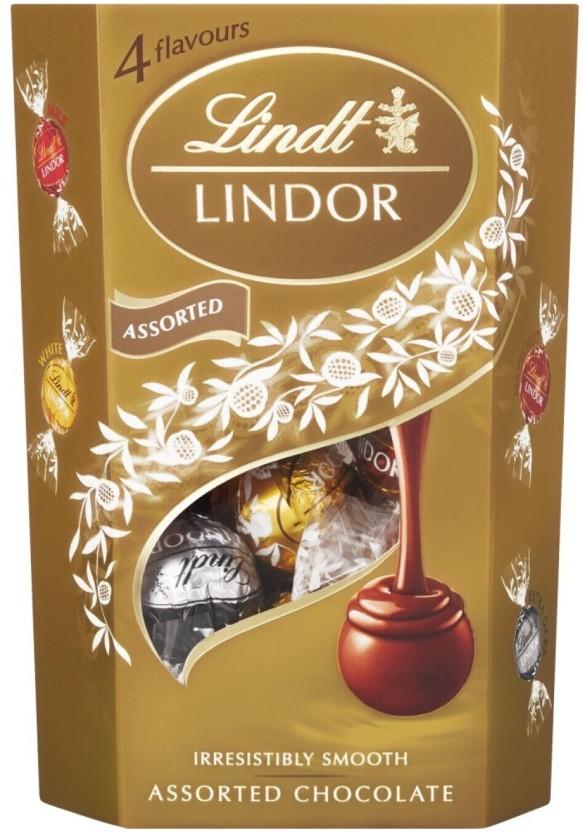 Lindt Lindor Irresistibly Smooth Assorted Chocolate Milk Chocolate Bars (200 g)