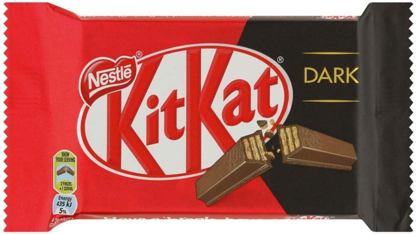 Nestle Kit Kat Crisp Wafer Fingers Dark Chocolate Bars (48 x 41.5 g)