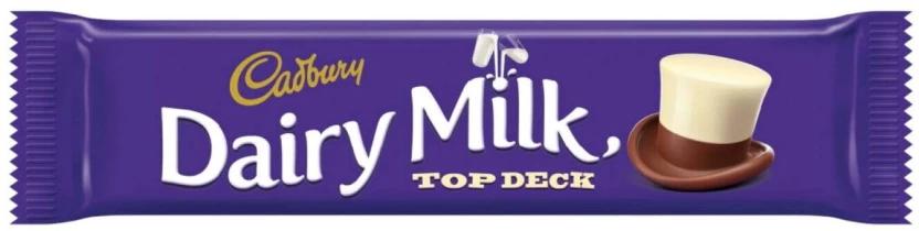 Cadbury Dairy Milk Top Deck Milk Chocolate Bars (36 g)