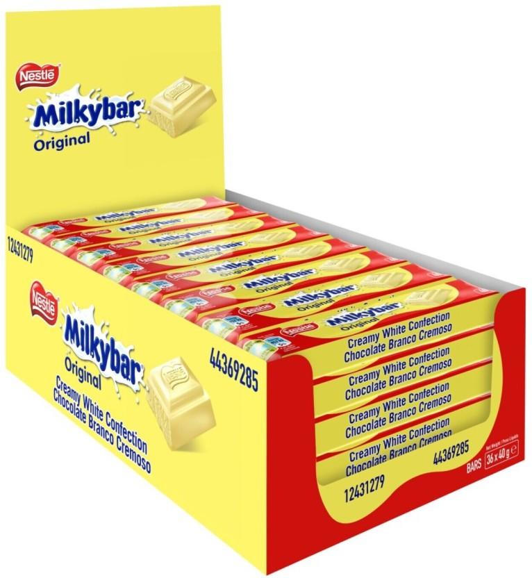 Nestle Milkybar Orginal Milk Chocolate Bars (40 g)