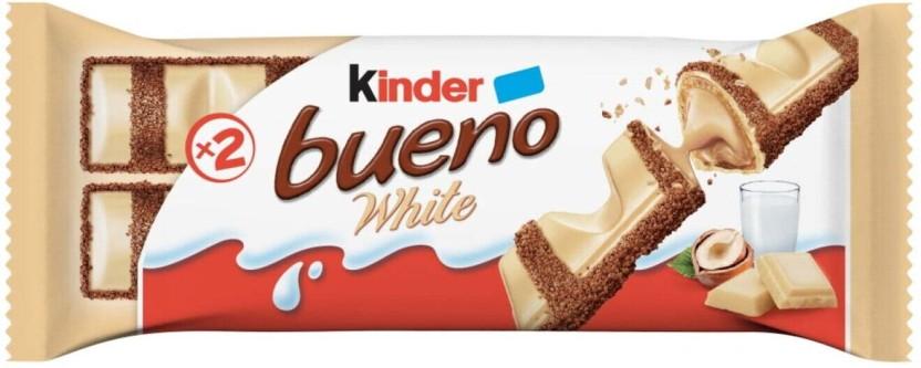 Kinder Bueno White White Chocolate Bars (43 g)