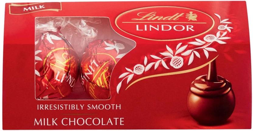 Lindt Lindor Irresistibly Smooth Milk Chocolate Milk Chocolate Bars (16 x 37 g)