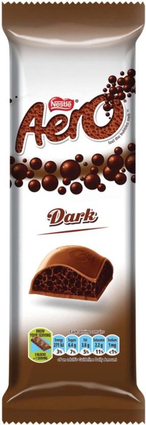 Nestle Aero Dark Dark Chocolate Slabs (24 x 85 g)