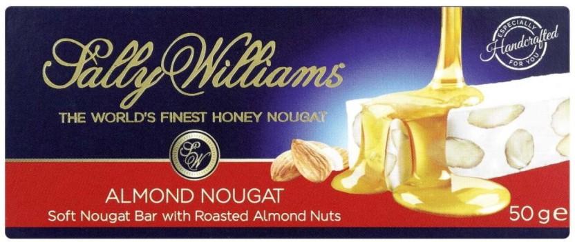 Sally Williams Roasted Almond Nougat White Chocolate Bars (24 x 50 g)