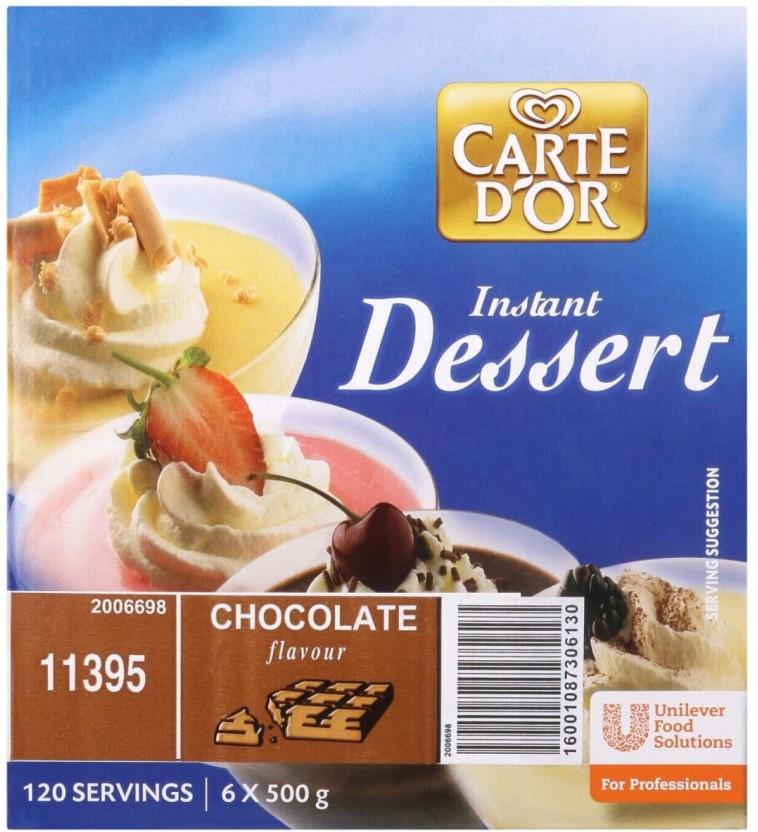 Carte D'or Instant Dessert Chocolate Flavour Custard Powder (3 kg)