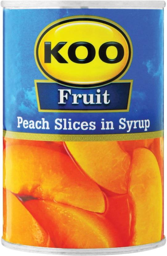 Koo Peach Slices in Syrup Fruits (410 g)
