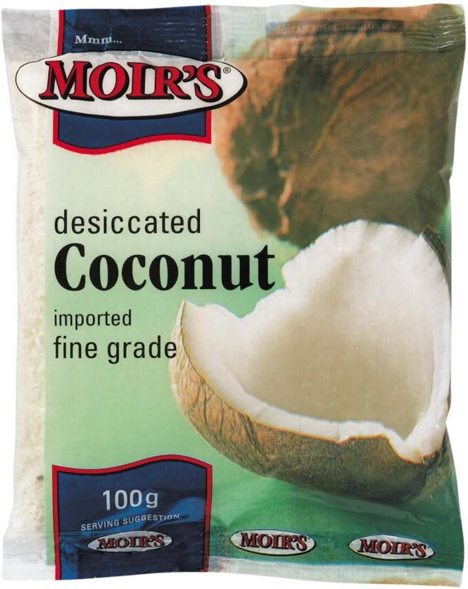 Moir's Imported Fine Grade Desiccated Coconut Powder (30 x 100 g)