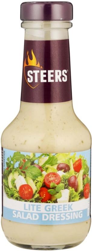 Steers Lite Greek Salad Dressing Dip (375 ml)