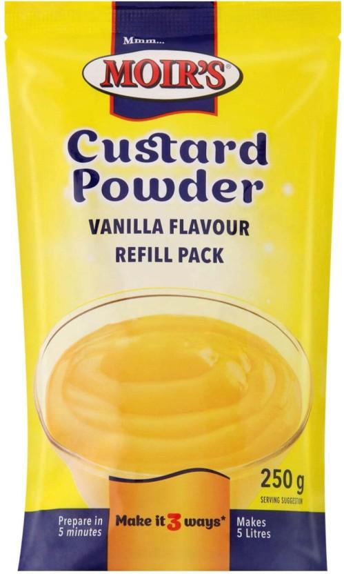 Moir's Vanilla Flavour Refill Pack Custard Powder (10 x 250 g)