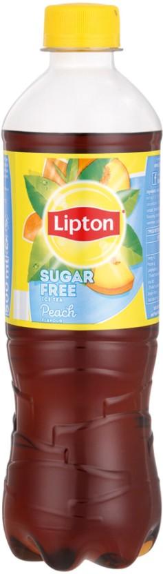 Lipton Sugar Free Peach Flavoured Iced Tea (6 x 500 ml)