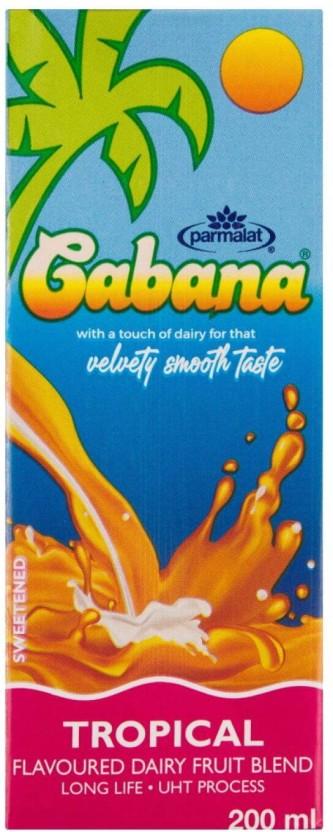 Parmalat Cabana Tropical Flavoured Dairy Fruit Blend (200 ml)