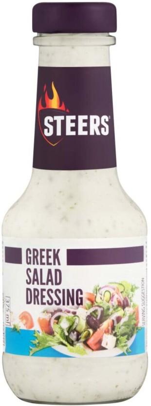 Steers Greek Salad Dressing Sauce (375 ml)