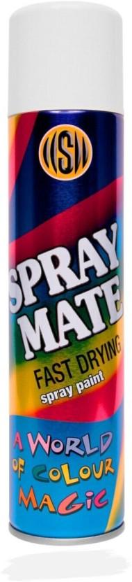 Spraymate White Matte Matte Spray Paints (250 ml, Pack of 1)